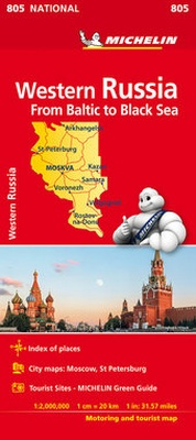 Abbildung von: Michelin Westliches Russland - Michelin Editions des Voyages