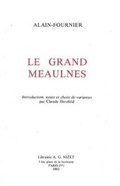 Cover: Le Grand Meaulnes - Klincksieck