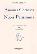 Cover: Amours Cocasses. Noces Parisiennes - Klincksieck