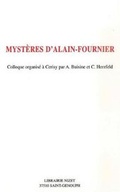 Cover: Mysteres d'Alain-Fournier - Klincksieck
