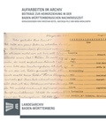 Cover: Aufarbeiten im Archiv - Kohlhammer