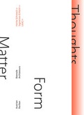 Cover: Thoughts Form Matter - Park Books