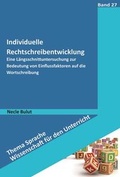 Cover: Individuelle Rechtschreibentwicklung - Schneider Hohengehren