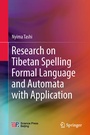 Cover: Research on Tibetan Spelling Formal Language and Automata with Application - Springer