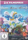 Cover: Die Schl&uuml;mpfe 1 + 2 + Das verlorene Dorf - Sony Pictures Home Entertainment