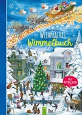 Cover: Weihnachtswimmelbuch. Mit R&auml;tselspa&szlig;. Liebevoll illustriertes Bilderbuch von Anne Suess - Schwager & Steinlein