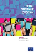 Cover: Digital citizenship education - Council of Europe