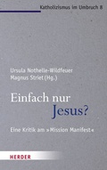 Cover: Einfach nur Jesus? - Verlag Herder