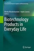 Cover: Biotechnology Products in Everyday Life - Springer