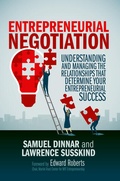 Cover: Entrepreneurial Negotiation - Palgrave Macmillan