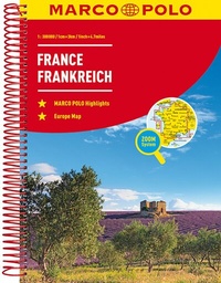 Abbildung von: MARCO POLO Reiseatlas Frankreich 1:300.000 - MARCO POLO ein Imprint von MAIRDUMONT