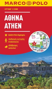 Abbildung von: MARCO POLO Cityplan Athen 1:12.000 - MARCO POLO ein Imprint von MAIRDUMONT