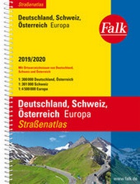 Abbildung von: Falk Straßenatlas Deutschland, Schweiz, Österreich, Europa 2019/2020 1 : 300 000 - FALK, OSTFILDERN