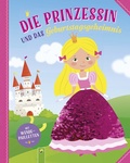 Cover: Die Prinzessin und das Geburtstagsgeheimnis. Mit glitzernden Wendepailletten - Schwager & Steinlein