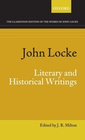 Cover: John Locke: Literary and Historical Writings - Oxford University Press