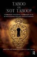 Cover: Taboo or Not Taboo? - Routledge