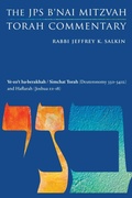 Cover: Ve-zo't Ha-berakhah / Simchat Torah (Deuteronomy 33:1-34:12) and Haftarah (Joshua 1:1-18) - Jewish Publication Society