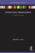 Cover: Operations Management - Routledge