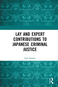 Abbildung von: Lay and Expert Contributions to Japanese Criminal Justice - Routledge