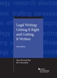 Enlarge image Cover: Legal Writing - West Academic Press