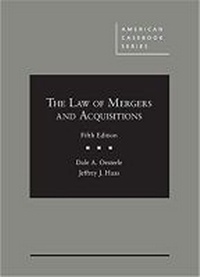 Abbildung von: The Law of Mergers and Acquisitions - Foundation Press