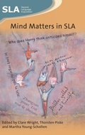Cover: Mind Matters in SLA - Multilingual Matters