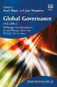 Enlarge image Cover: Global Governance - Edward Elgar Publishing