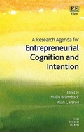 Cover: A Research Agenda for Entrepreneurial Cognition and Intention - Edward Elgar Publishing