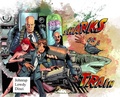 Cover: Sharks on a Train - One Shot (Hardcover) - Annadale Comics