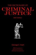 Cover: The Dictionary of Criminal Justice - McGraw-Hill Professional