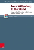 Cover: From Wittenberg to the World - Vandenhoeck & Ruprecht