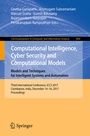 Cover: Computational Intelligence, Cyber Security and Computational Models. Models and Techniques for Intelligent Systems and Automation - Springer