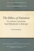 Cover: The Ethics of Narration - Modern Humanities Research Association