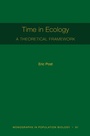 Cover: Time in Ecology - Princeton University Press