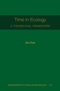 Cover: Time in Ecology - Princeton University Press