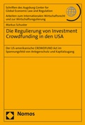 Cover: Die Regulierung von Investment Crowdfunding in den USA - Nomos