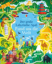 Enlarge image Cover: Der große Labyrinthe-Spaß: Rund um die Welt - Usborne