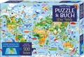 Cover: Puzzle & Buch: Die Welt - Usborne