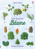 Cover: Sticker-Wissen Natur: B&auml;ume - Usborne