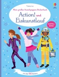 Cover: Mein gro&szlig;es Anziehpuppen-Stickerbuch: Action! und Eiskunstlauf - Usborne