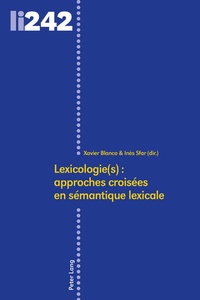 Abbildung von: Lexicologie(s) : approches croisées en sémantique lexicale - Peter Lang Verlag