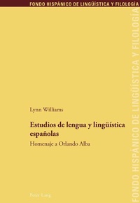 Abbildung von: Estudios de lengua y lingüística españolas - Peter Lang Verlag