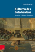 Cover: Kulturen des Entscheidens - Vandenhoeck & Ruprecht