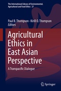 Cover: Agricultural Ethics in East Asian Perspective - Springer