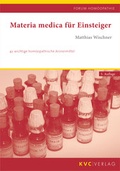 Cover: Materia medica f&uuml;r Einsteiger - NATUR UND MEDIZIN  KVC Verlag