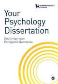 Cover: Your Psychology Dissertation - SAGE Publications Ltd