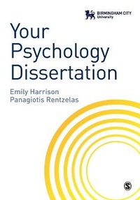 Enlarge image Cover: Your Psychology Dissertation - SAGE Publications Ltd