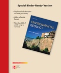 Cover: Loose Leaf Version for Environmental Geology - McGraw-Hill Professional