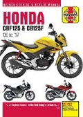 Cover: Honda CBF125 & CB125F ('09 To '17) - J H Haynes & Co Ltd