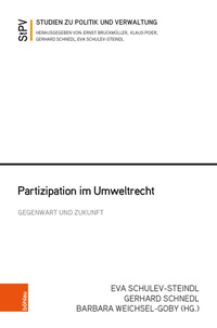 Abbildung von: Partizipation im Umweltrecht - Böhlau